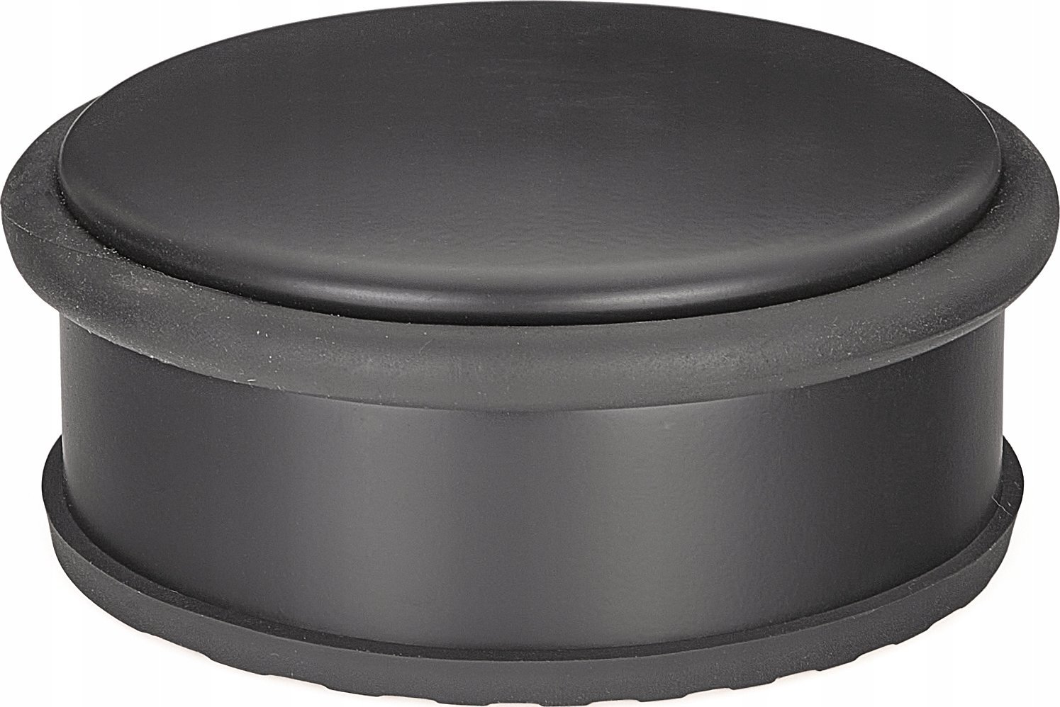 Geko Odbojnik do drzwi wolnostojący – niski (kolor: czarny mat) (12)