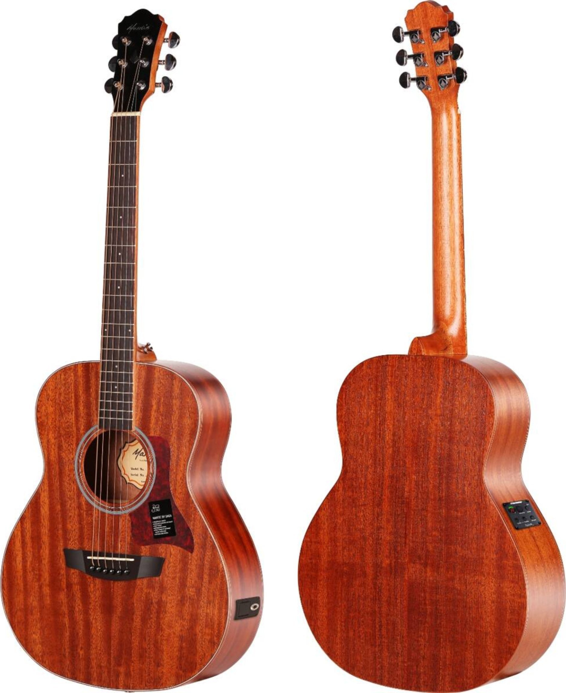 MANTIC BG-1E Vintage Gitara elektro-akustyczna