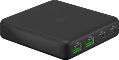 Wieloportowa ładowarka biurkowa USB-C™ PD GaN (65 W) czarny