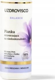 UZDROVISCO Balance pianka oczyszczająca na niedoskonałości 150ml