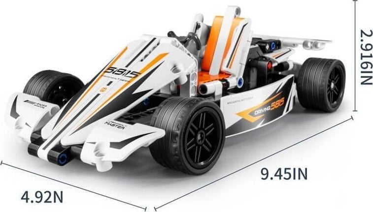 IM.MASTER klocki bolid biały 187el 5815 40707