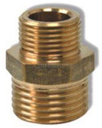 Viega Nypel redukcyjny 1/2" x 3/8" - 102081