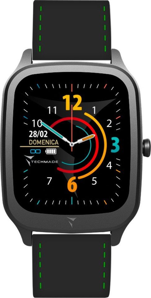 Smartwatch Techmade TM-VISIONB-BKSG Czarny