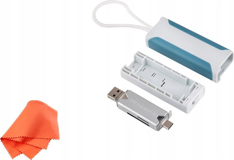 Pokrowiec JJC Etui na karty pamięci JJC MCR-STM5WB z czytnikiem kart USB 3.0