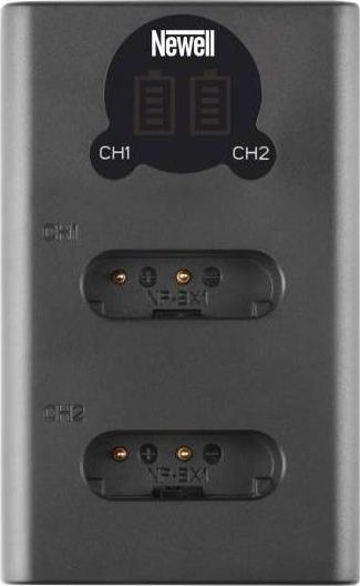 Ładowarka do aparatu Newell Ładowarka dwukanałowa Newell DL-USB-C do akumulatorów NP-BX1