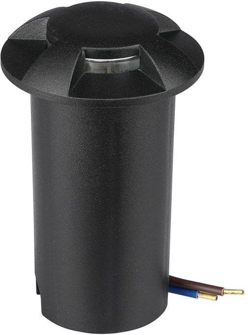 Oprawa Gruntowa Ogrodowa Najazdowa V-TAC 1W LED Czarna 4-stronna IP67 VT-1171 6400K 50lm