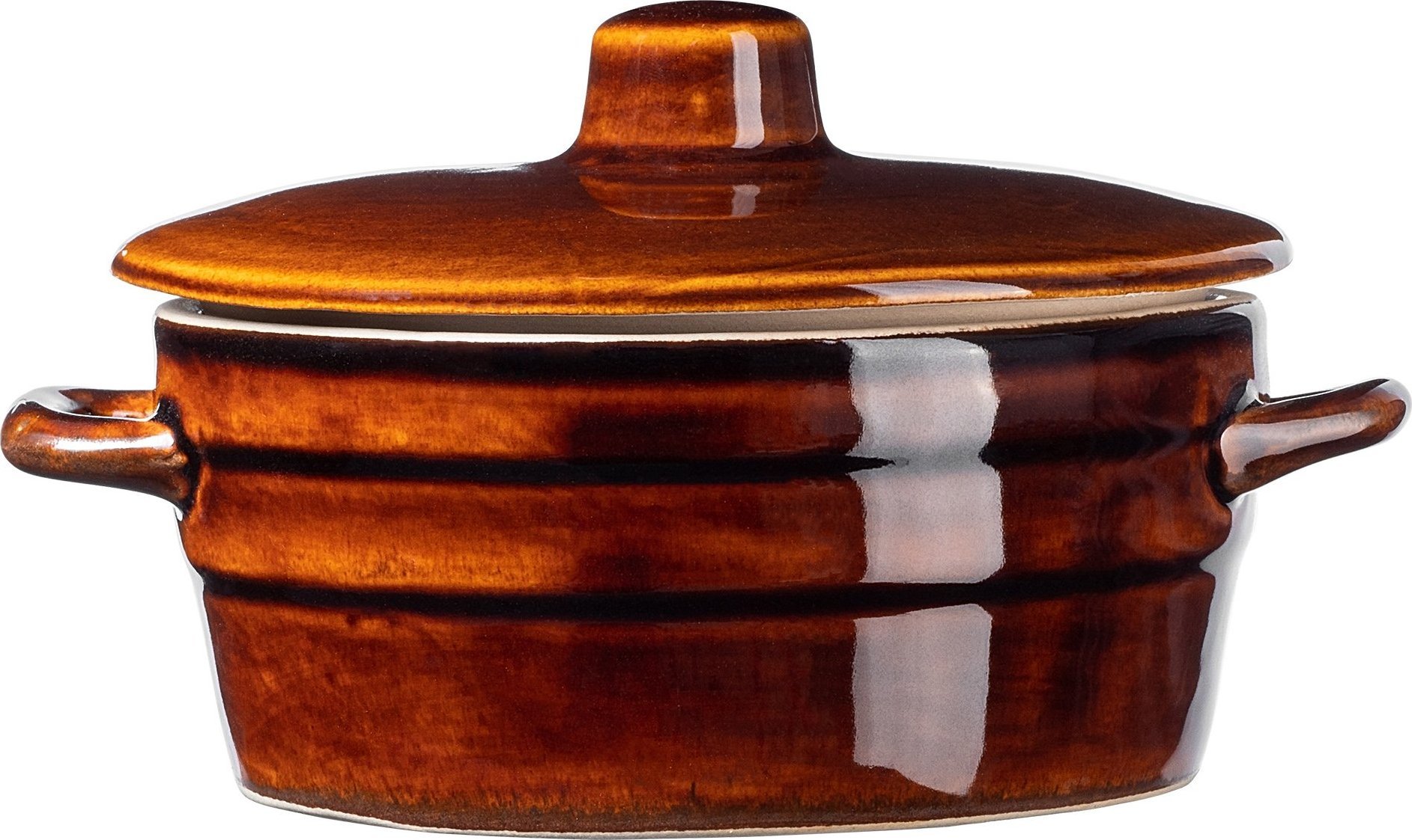 Kadax Kadax Garnek Kamionka z Pokrywką Na Smalec 0,3L