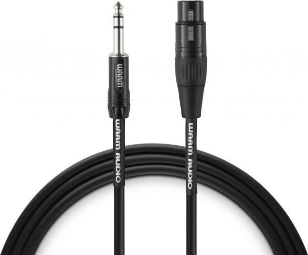 Kabel WARM AUDIO Warm Audio - Kabel Interconnect PRO XLRf - TRSm 1.8m