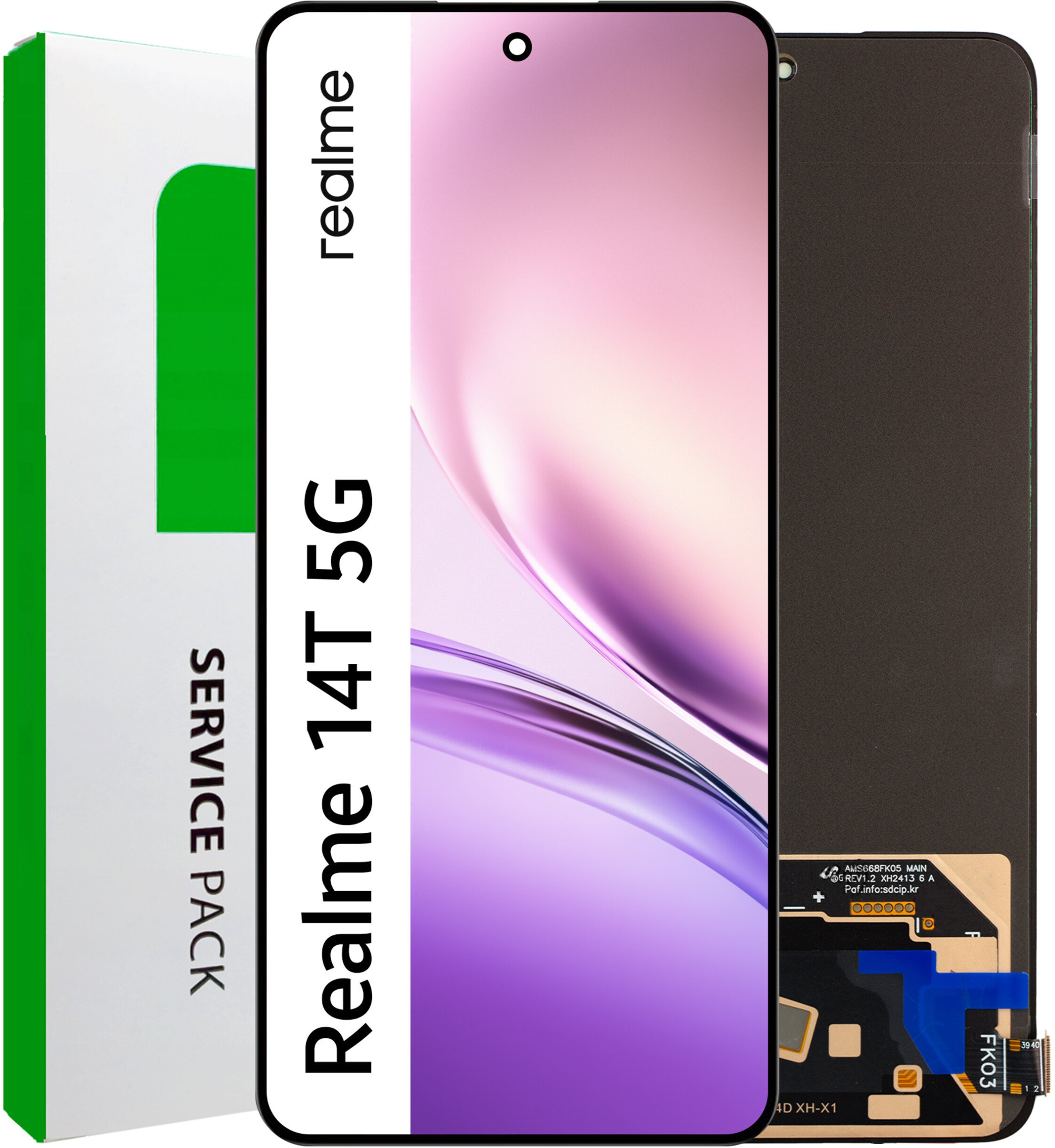 Zila Wyświetlacz do Realme 14T Ekran LCD Oryginał (5904858354016)