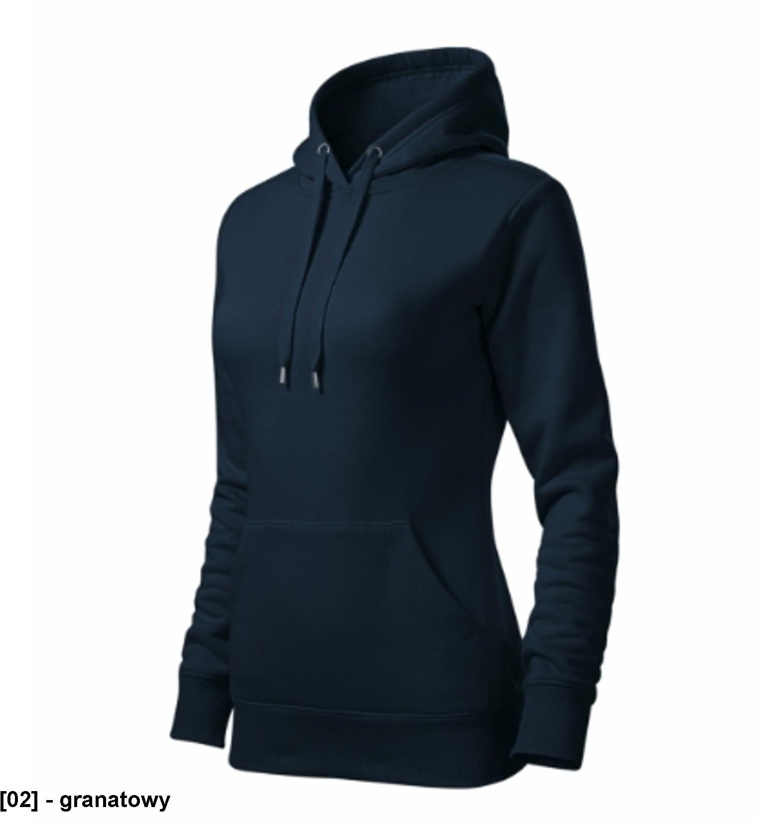 Cape Free - ADLER - Cape Free - Bluza damska, 320 g/m2, 65 % bawełna, 35 % poliester - granatowy M