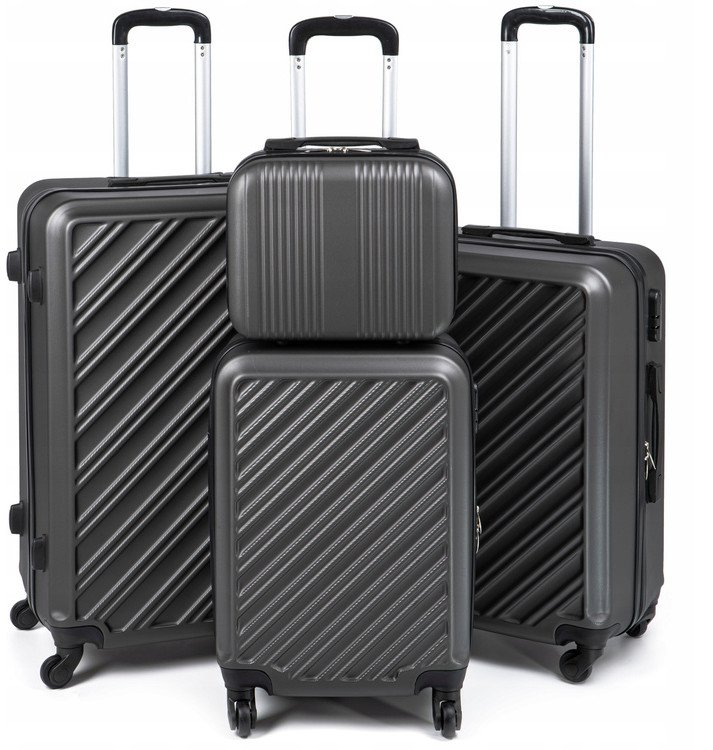 Zestaw walizek podróznych 4w1 HEYO HWP01