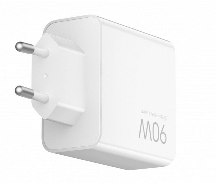 Xiaomi 90W HyperCharge Power Adapter 3-Port EU | Ładowarka | GaN, 2x USB Type-C, 1x USB-A