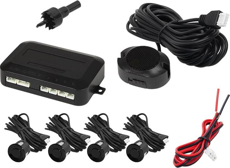 Blow Czujnik cofania parkowania 22mm Czarne Oczka