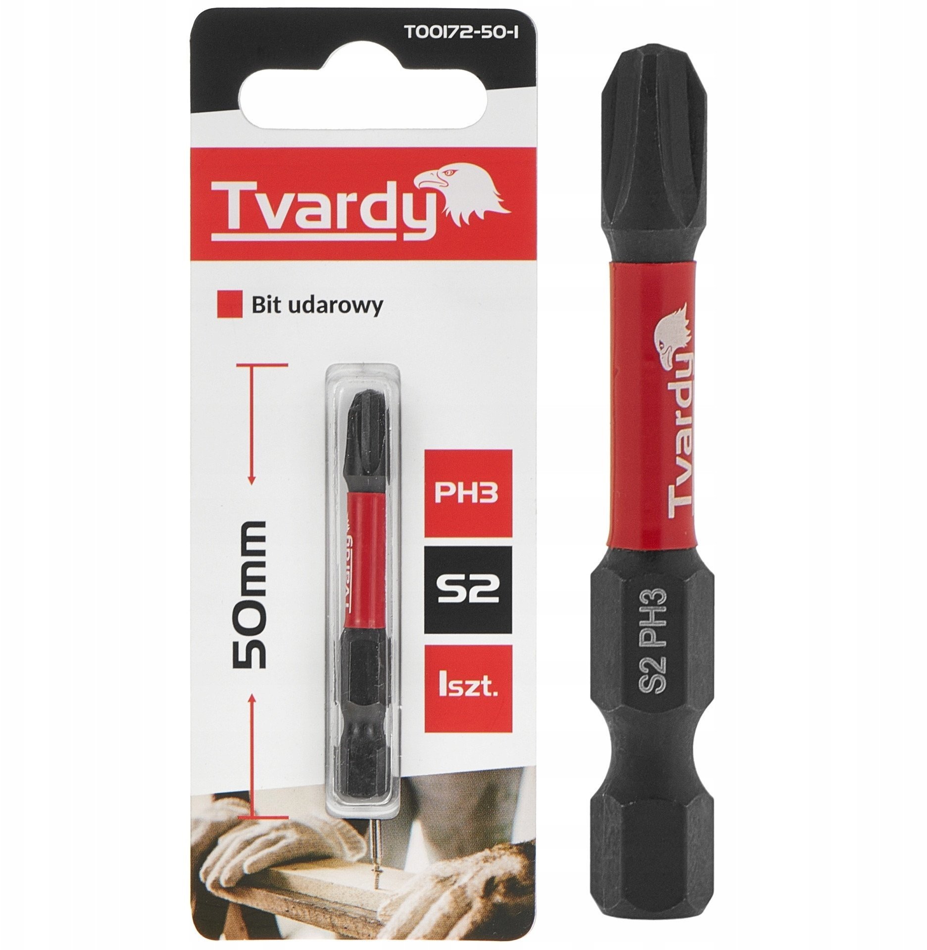 Bit udarowy PH3 50mm S2 (1/10/50/500)
