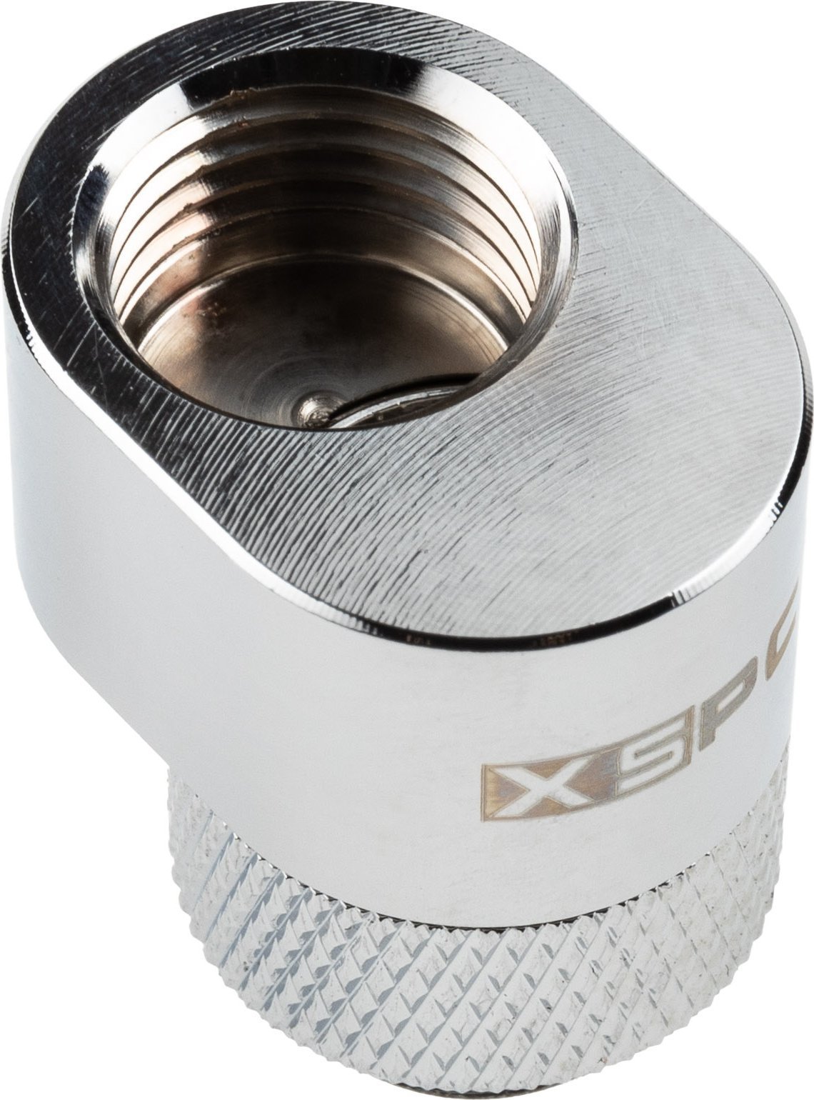 XSPC XSPC G1/4 Rotary 7mm Offset Fitting - Chrom