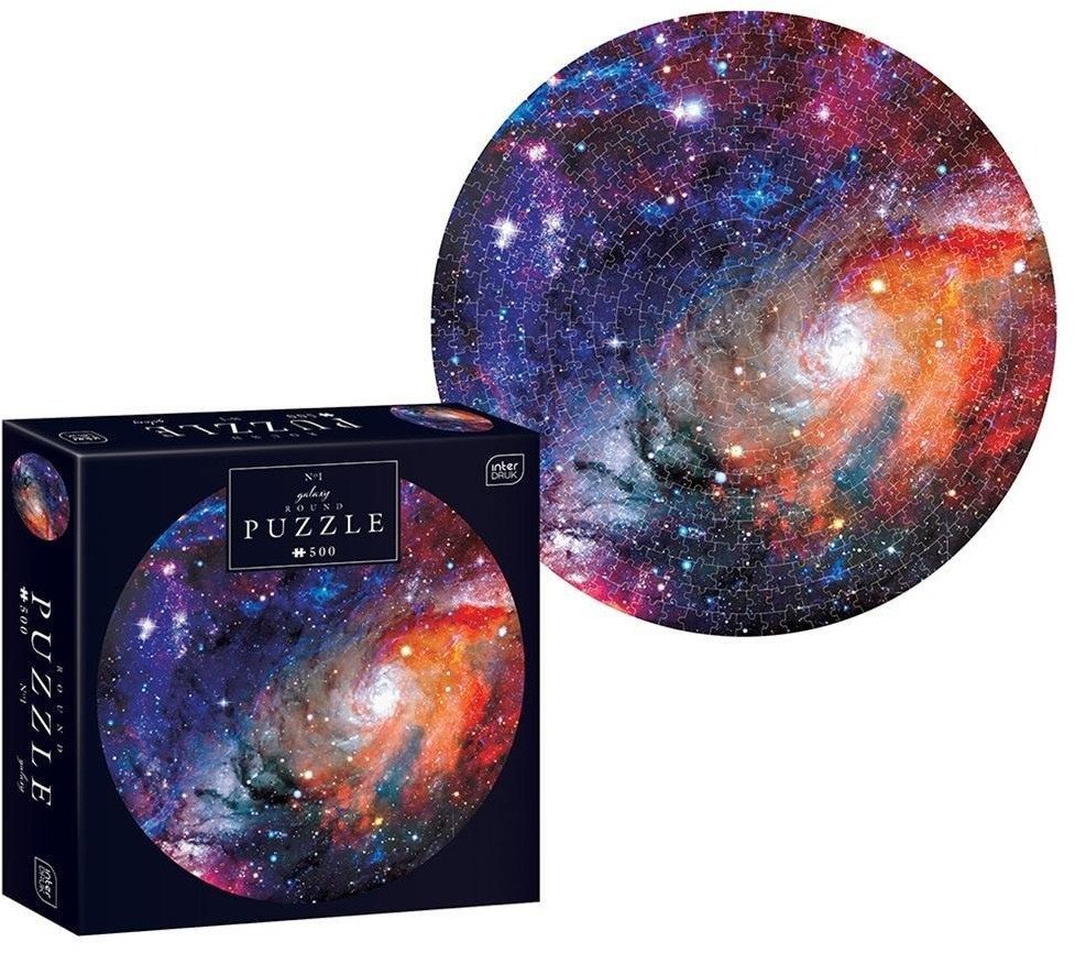 Puzzle 500 Round Galaxy 1