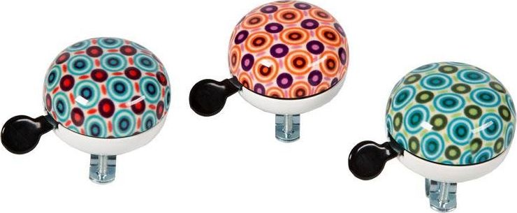 Widek Dzwonek rowerowy WIDEK DING DONG ART COLLECTION RETRO 60mm 3 kolory pudełko 10szt. (NEW)