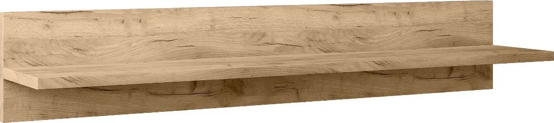 Półka LEBEL 90 dąb craft złoty MELIMEBLE