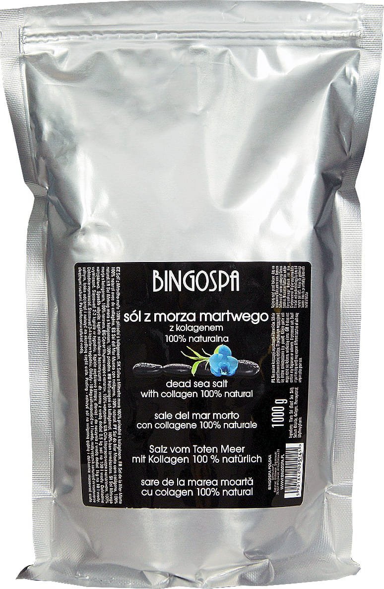 BingoSpa Sól z Morza Martwego z kolagenem 1000g