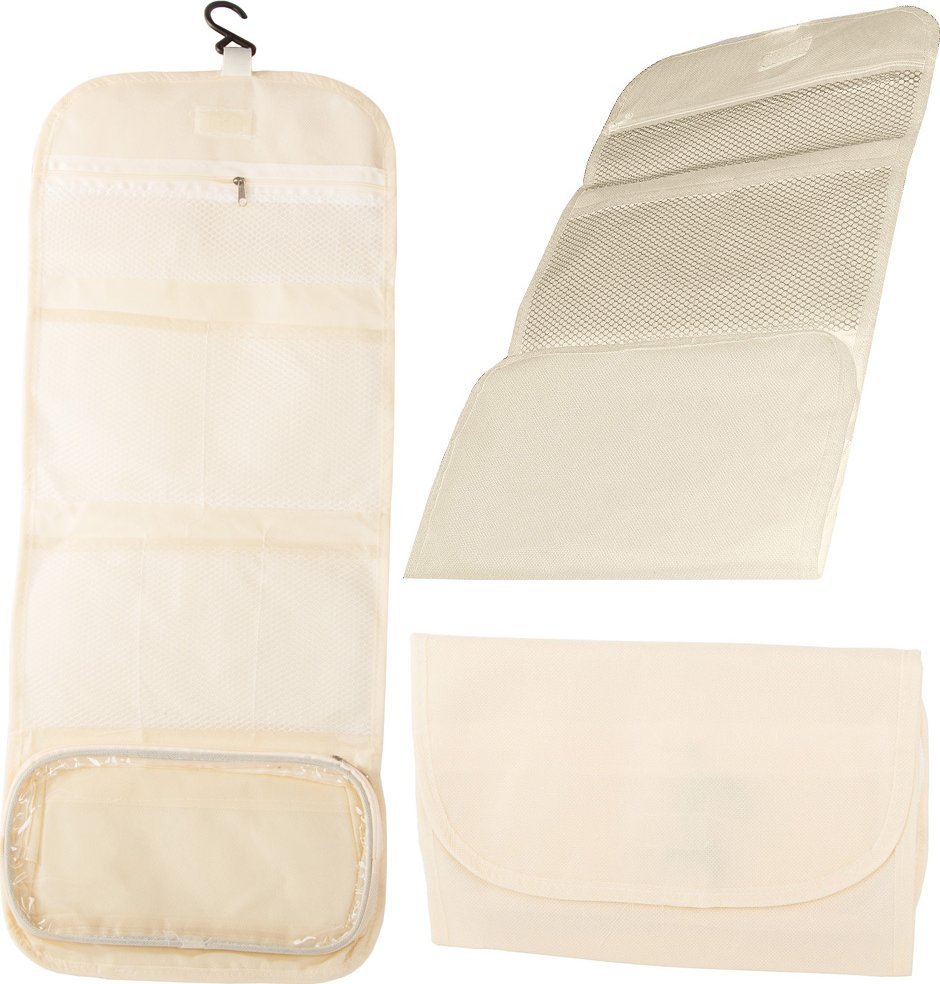 Verk Kosmetyczka składana podróżna wisząca organizer do łazienki z wieszakiem Kosmetyczka składana podróżna wisząca organizer do łazienki z wieszakiem