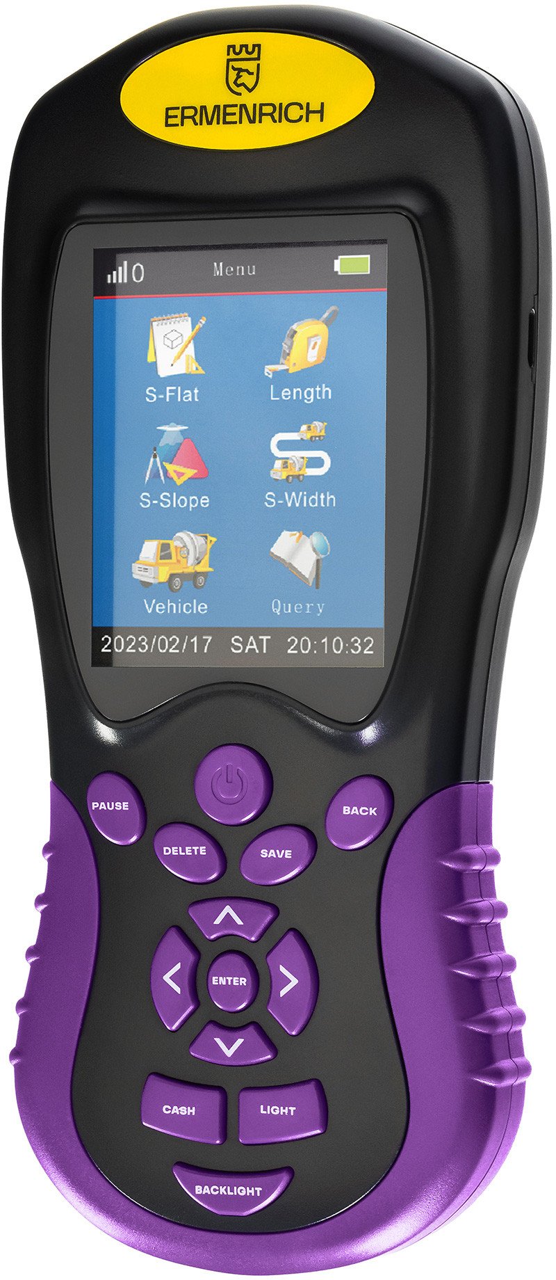 Miernik powierzchni gruntów z GPS Ermenrich Reel BD30