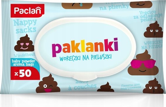 Osram Paclan Paklanki Woreczki Zapachowe na Pieluszki 50szt.