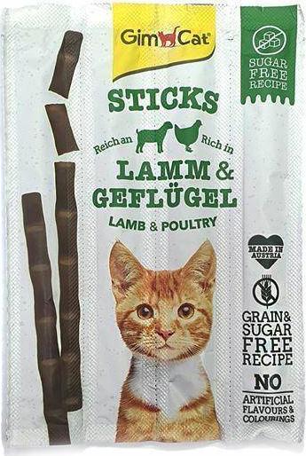 Gimcat Gimcat Sticks 20g Jagnięcina&Drób 4 szt.