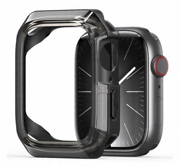DUX DUCIS futerał TAMO do Apple Watch serii 10 46 mm transparentny z czarnym