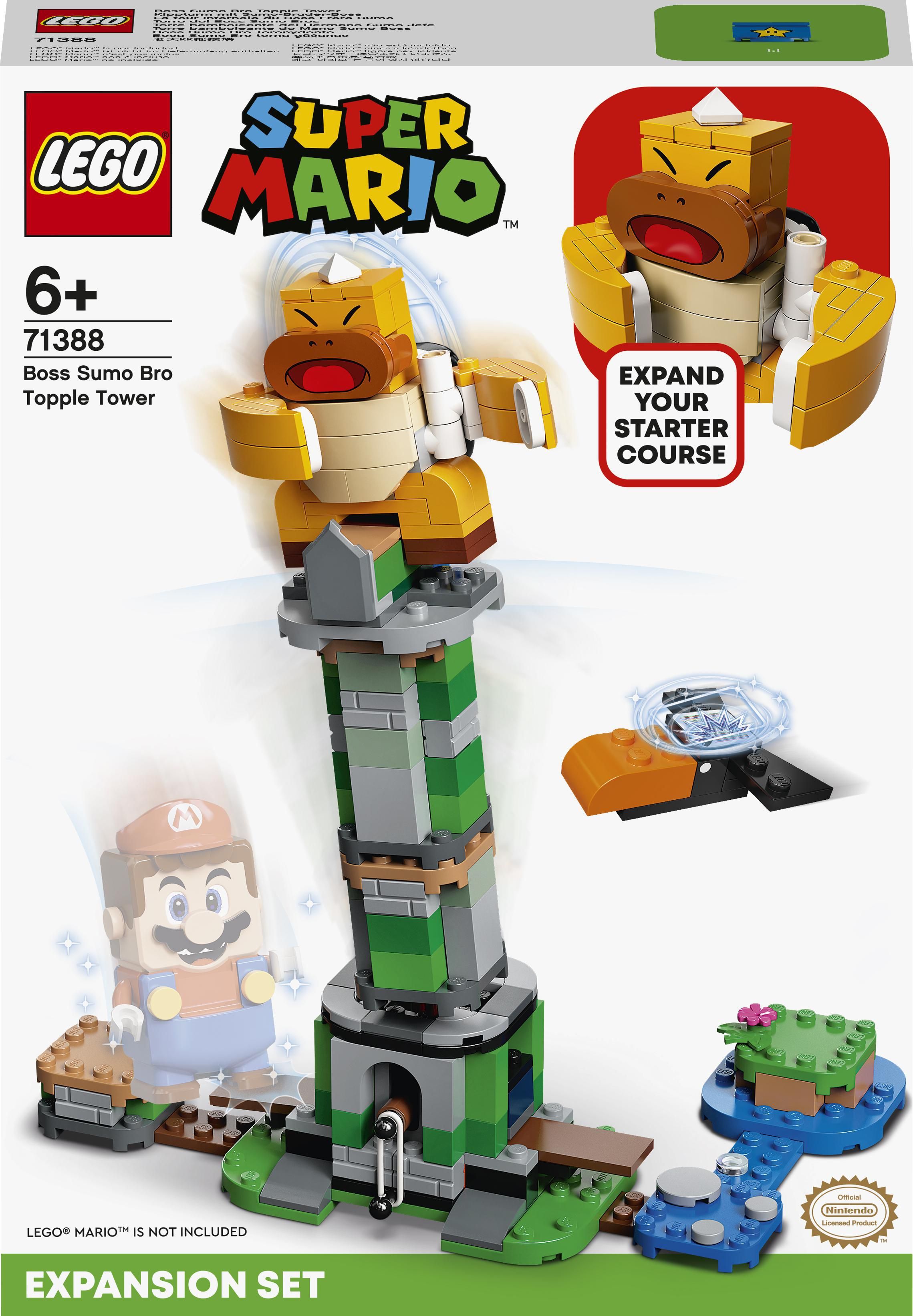 LEGO Super Mario Boss Sumo Bro i przewracana wieża - zestaw dodatkowy (71388)