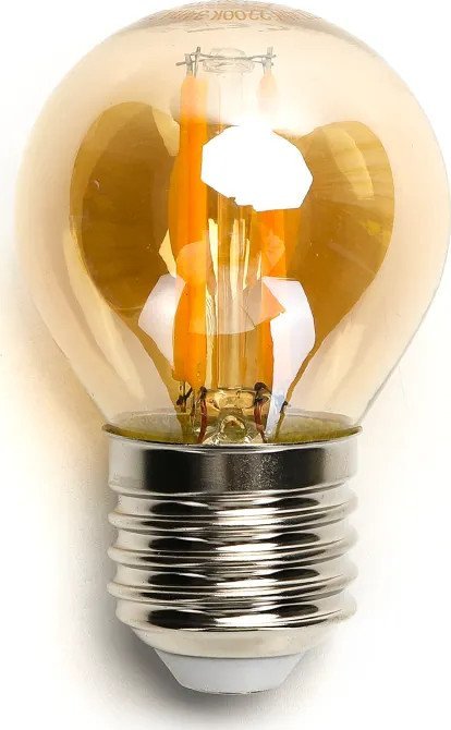 Aigostar Żarówka LED Filament Bursztynowa G45 E27 4W Żarówka LED Filament Bursztynowa G45 E27 4W
