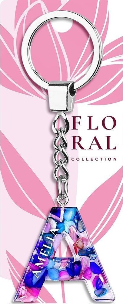 Brelok literka - Amelia