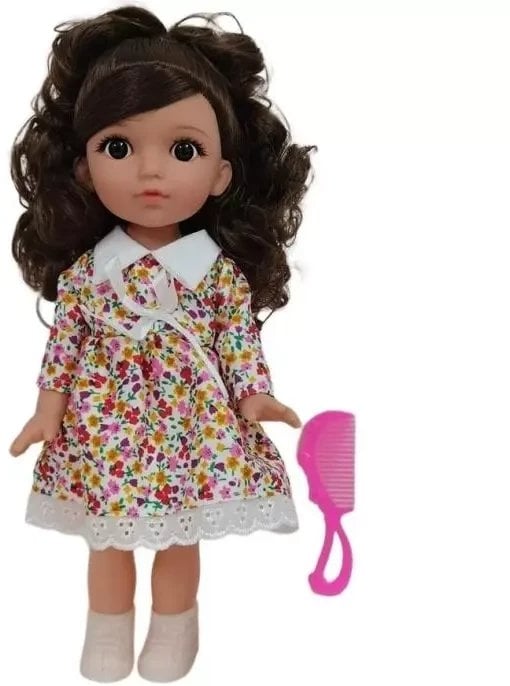 Askato Lalka 27 cm w sukience 500-6 09363