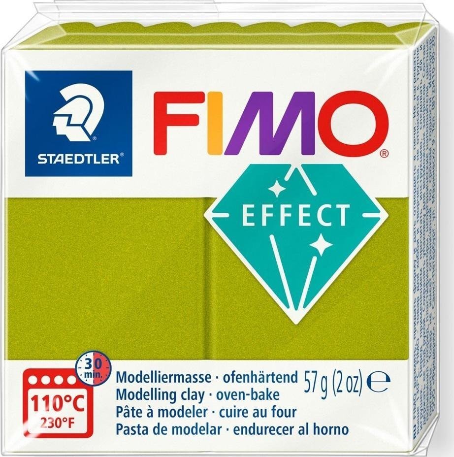 Masa termoutwardzalna Fimo 57g zielony metaliczny