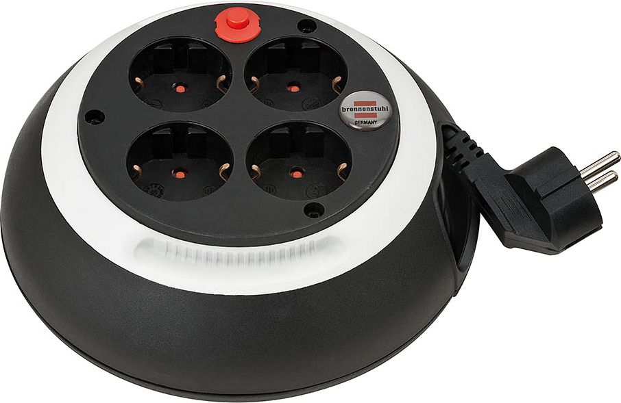 Brennenstuhl Przedłużacz zwijany Comfort-Line CL-S 4 gniazda 3m (1109224)
