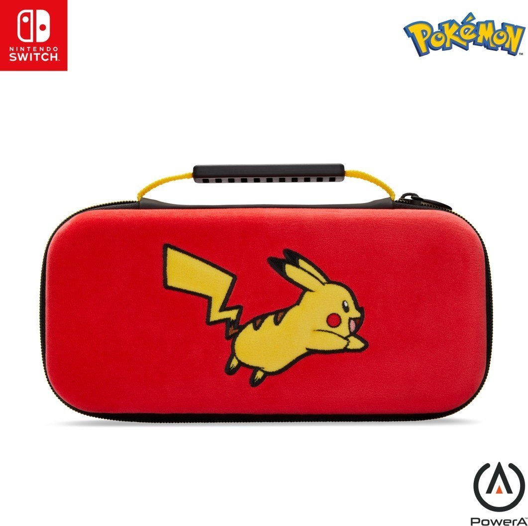 PowerA PowerA SWITCH / LITE / OLED Pluszowe Etui na konsole Pikachu Jump
