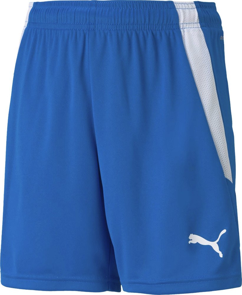 Spodenki dla dzieci Puma teamLIGA Shorts Junior niebieskie 704931 02 164cm