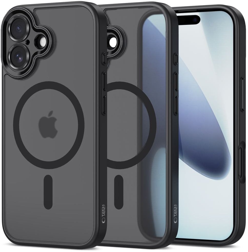 Etui Tech-Protect MagCam MagSafe do Apple iPhone 17 Matte Black