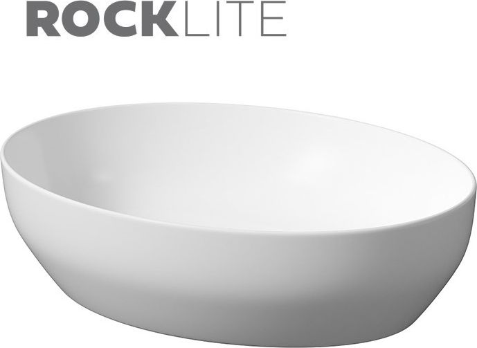 Umywalka Cersanit K677-017 Umywalka Nablatowa Larga Elipsa Biały Mat (50X38) BOX//CE.KRLA.U-NABL.LARGA.MAT