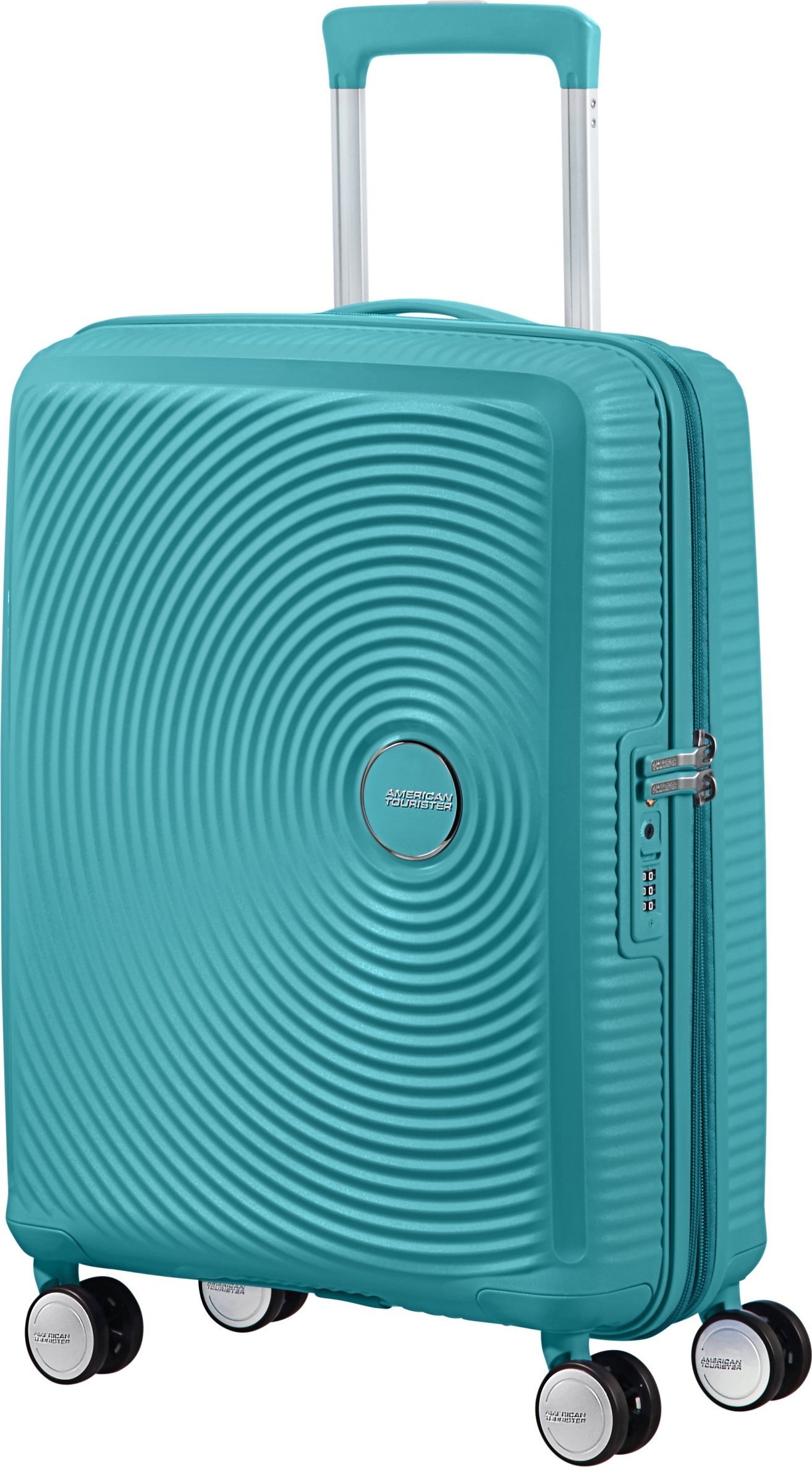 Hama 88472 A066 WALIZKA AMERICAN TOURISTER SOUNDBOX SPINNER 55/20 TSA EXP TURQUOISE TONIC
