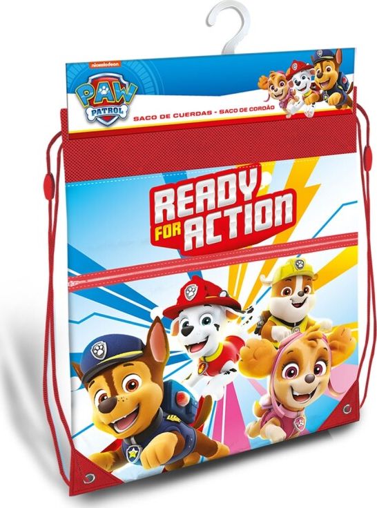 Kids Euroswan Worek szkolny na obuwie 42cm PAW PATROL Psi Patrol PW16660 Kids Euroswan