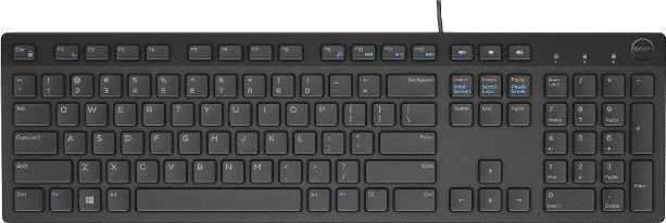 Dell Klawiatura Dell QuietKey KB216 USB QWERTY BN + Naklejek