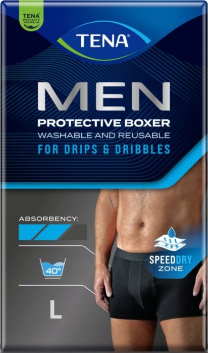 Wielorazowe majtki chłonne TENA MEN Protective Boxer L