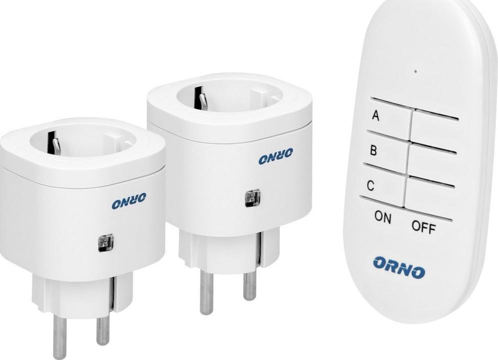 Orno ORNO ZESTAW 2x GNIAZDA + PILOT OR-GB-439(GS)