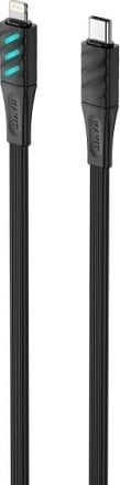 Kabel USB Havit USB-C - Lightning 1 m Czarny (CB6255)