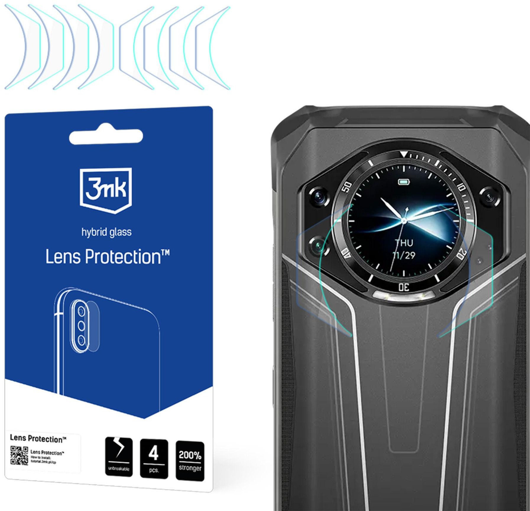 DOOGEE S119 - 3MK LENS PROTECTION