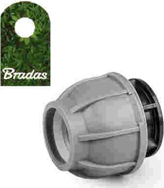 Bradas Zaślepka do rur PE 20mm korek PN10 BRADAS 7308