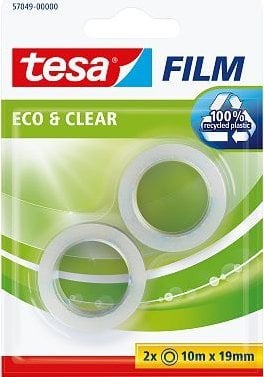 Tesa tesafilm eco&clear* rolka 10m 19mm blister 2szt.