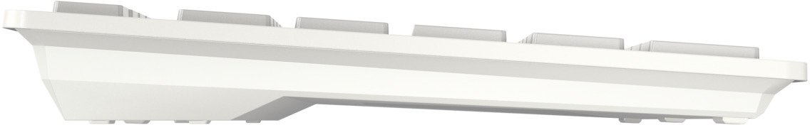 Klawiatura Cherry TAS KW 7100 MINI BT FOR MAC Wireless DE-Layout biały