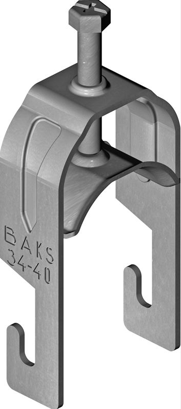 Baks Uchwyt kablowy zaczepowy UKZ1/UKZO1 46-52mm 401400