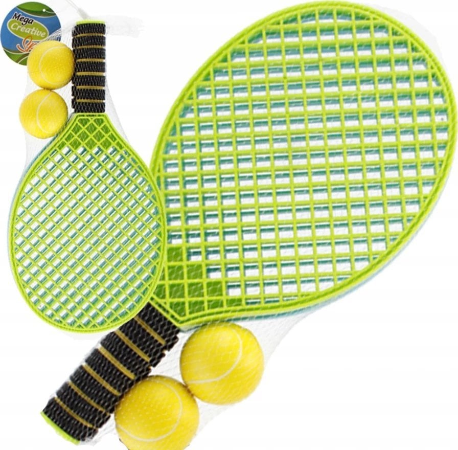 Mega Creative RAKIETKI PLAZOWE AKC 20X39X6 MC SIATKA 36/72